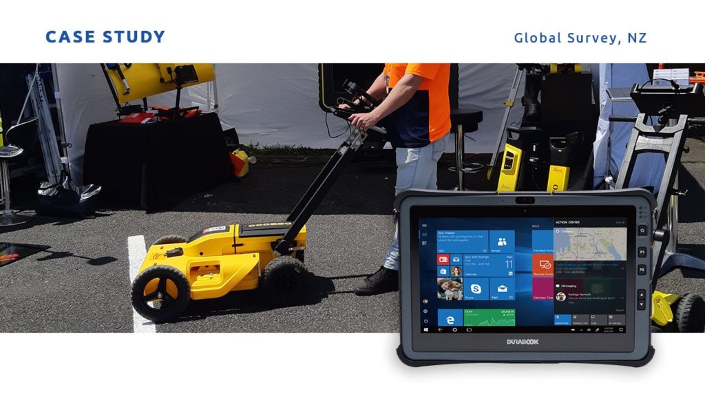 Durabook U11I 专为执行勘测工作所处的室外环境而设计，坚固耐用，具有连接功能且可运行 3D 绘图软件。