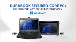 Durabook宣布其移动强固式计算产品中加入微軟 Secured-core PC安全内核防護計畫