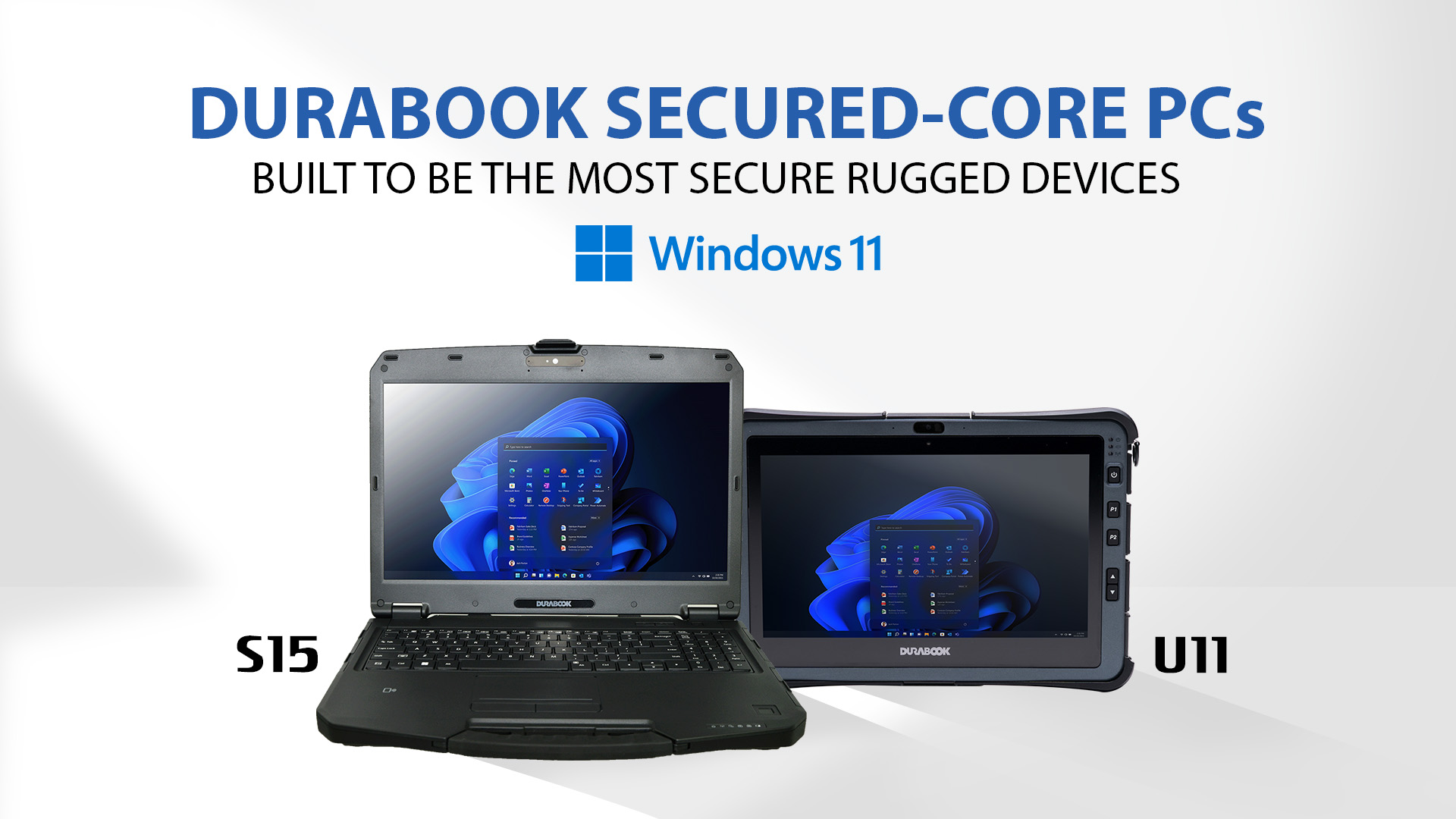 Durabook宣布其移动强固式计算产品中加入微軟 Secured-core PC安全内核防護計畫