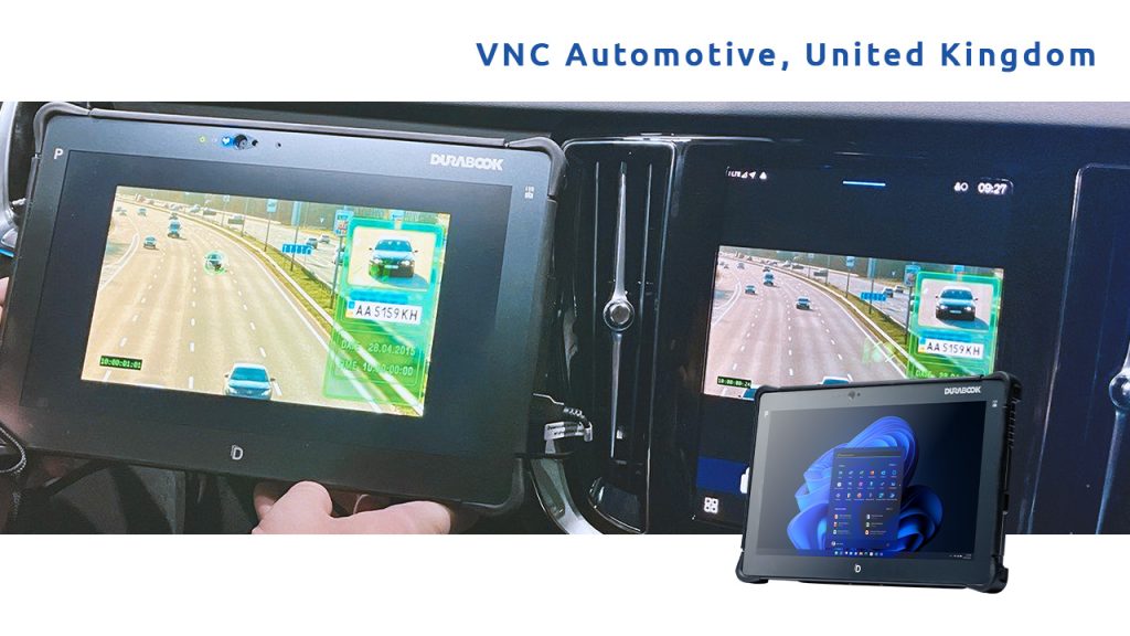 The Cobalt Cube® and Durabook R11 tablet provide a non-invasive, plug-and-play integration.